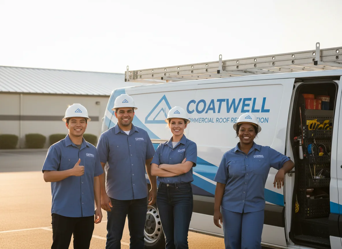 Commercial roof coating company in Maxwell, IA